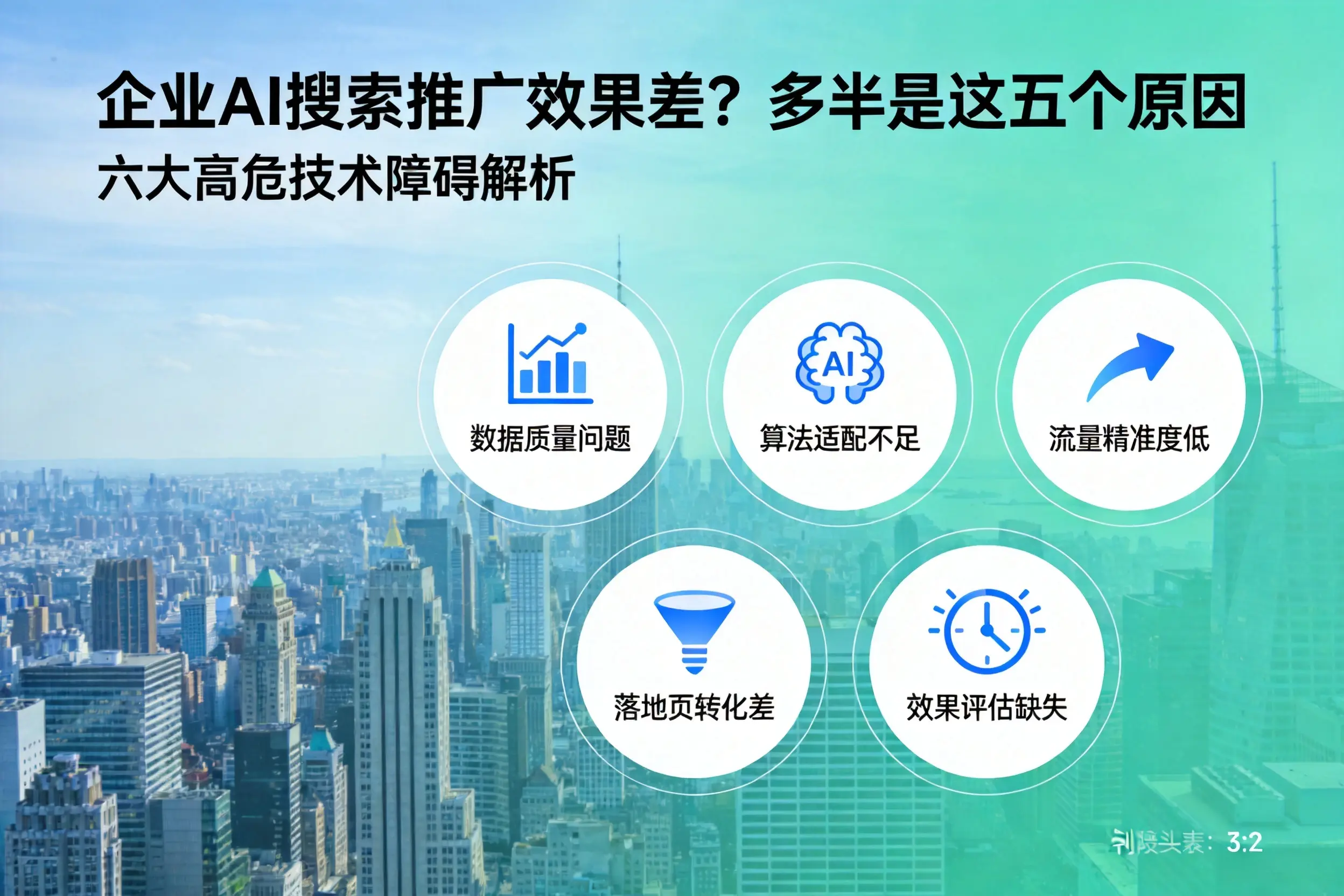 新建企业AI搜索推广效果差?多半是这五个原因